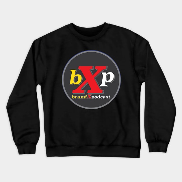 Brand X Podcast Crewneck Sweatshirt by johnbukenas